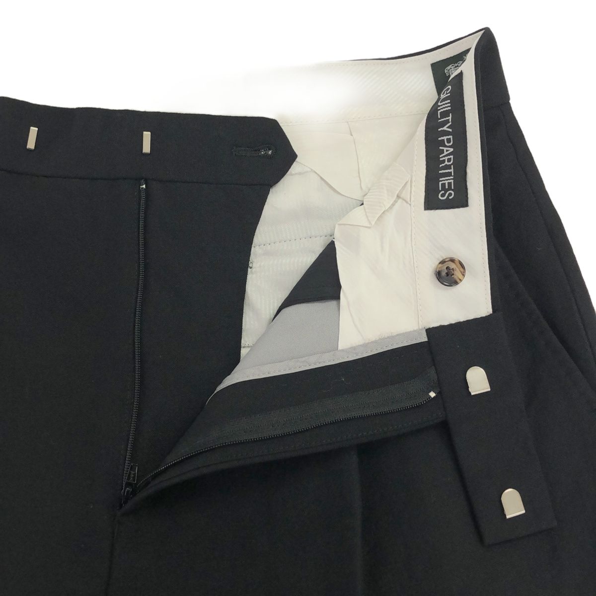 別注モデル WACKO MARIA DORMEUIL ワコマリア ドメール PLEATED TROUSERS プリーツトラウザーパンツ 1タックダブル トラウザー Mサイズ ウール/モヘヤ ブラック - メルカリ