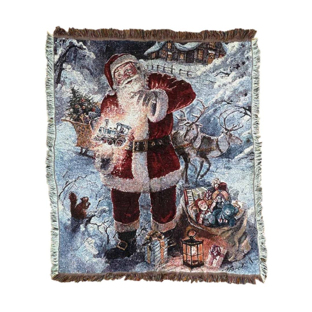 vintageラグ カーペット サンタ 魔法 クリスマス 2085 vintageラグ カーペット サンタ 魔法 クリスマス 2085 - メルカリ