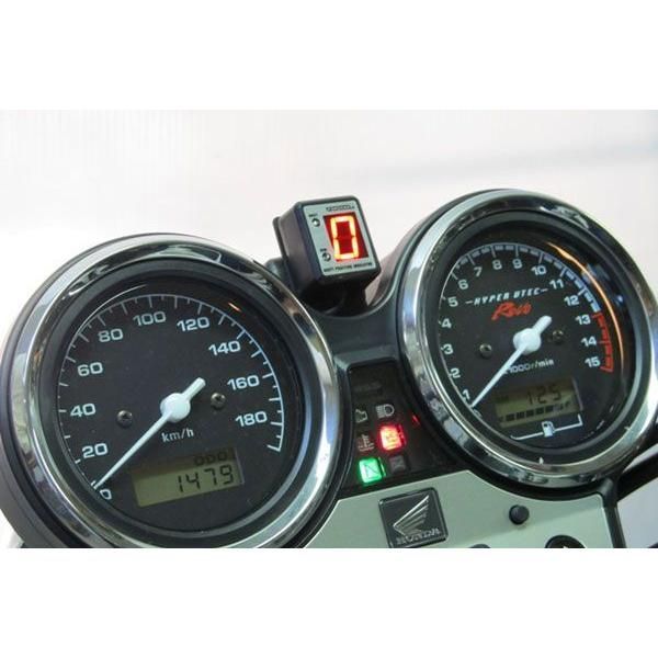 プロテック　シフトインジケーター　CB400 NC42 PROTEC CB400SF H-VTEC SPEC II［NC39 02年-03年］専用 シフト