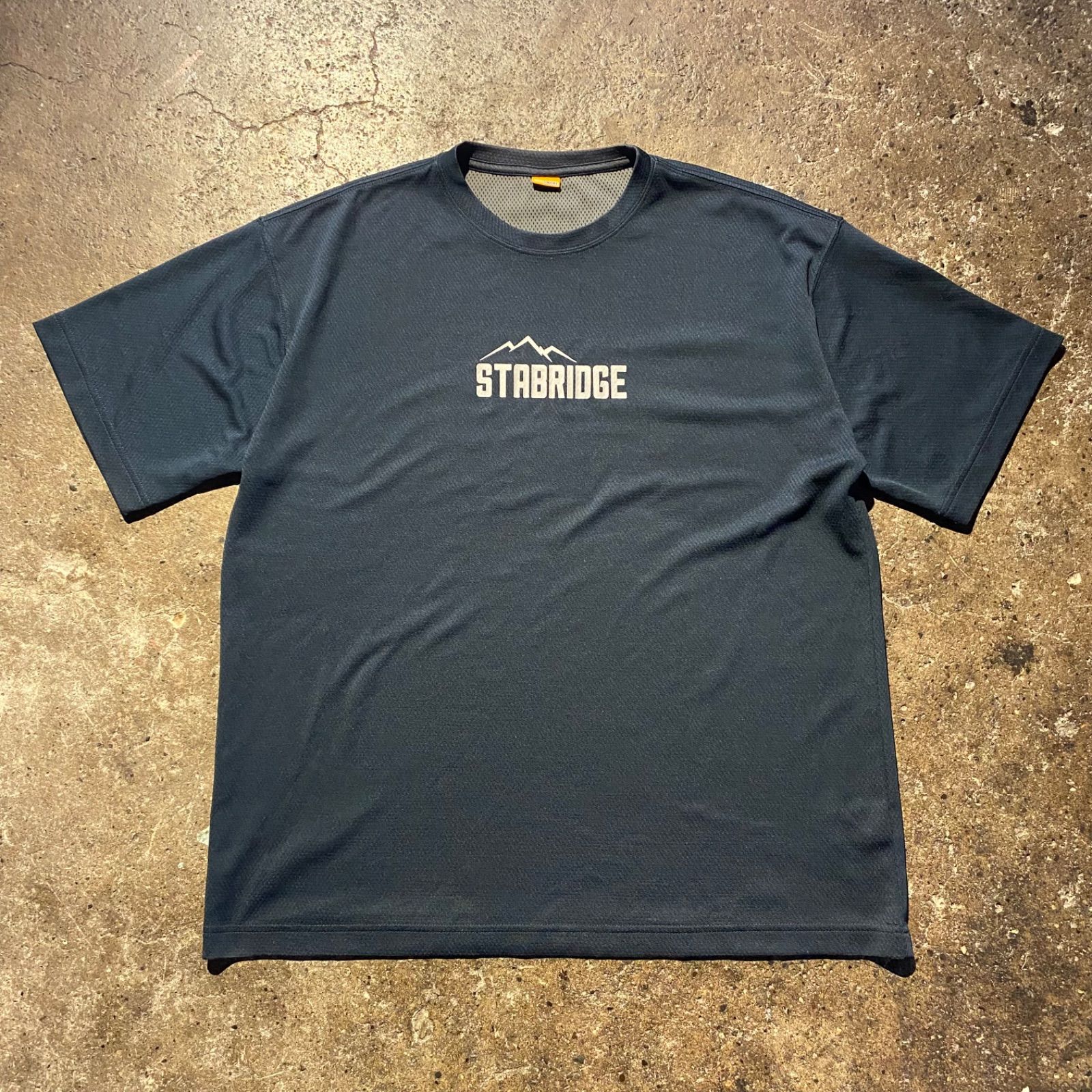 STABRIDGE x GRIP SWANY ネイビー Mサイズ STABRIDGE × GRIPSWANY 21ss Quick Dry Tee M スタブリッジ