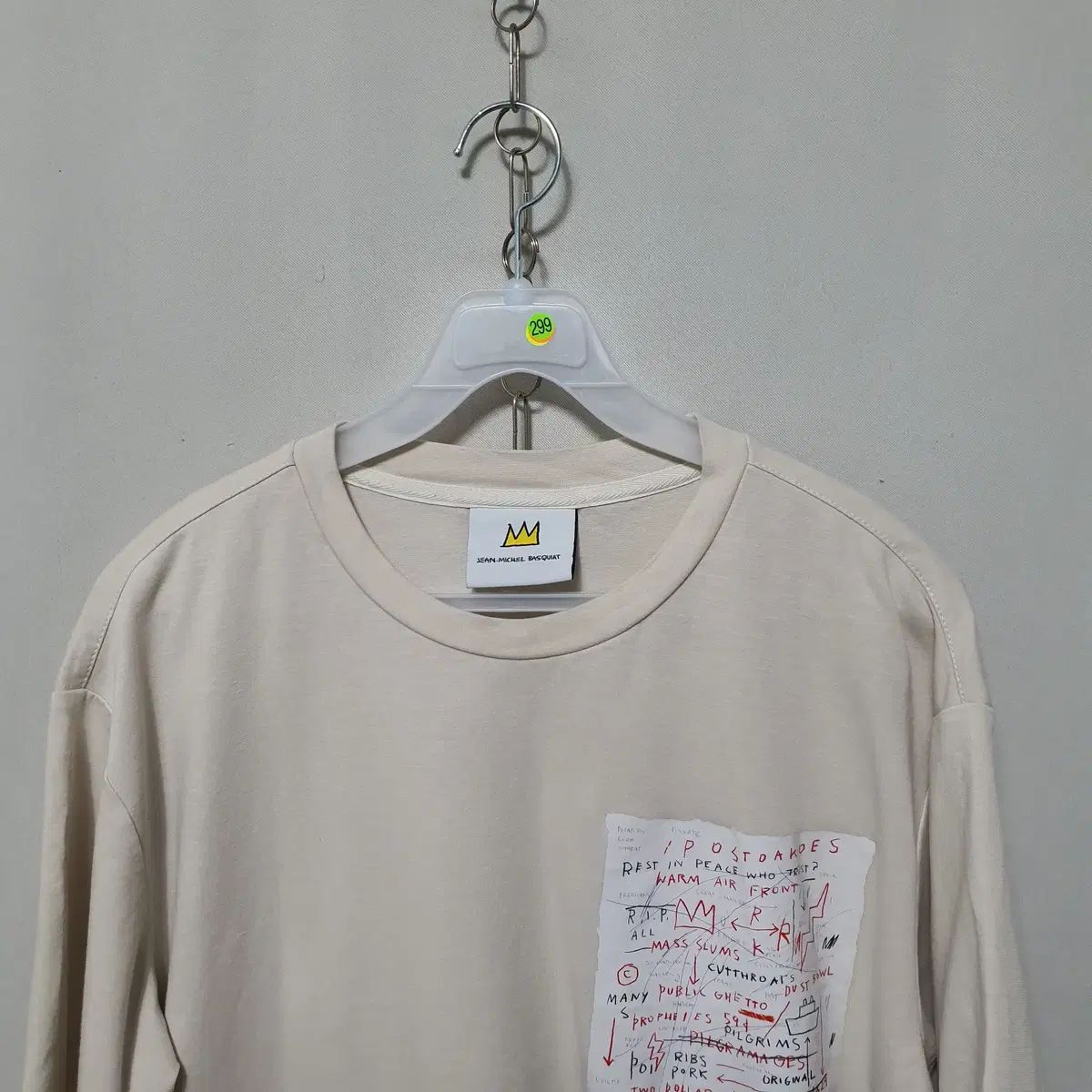 Q ー 299 バスキア メンズ ゴルフ 半袖Tシャツ 105 22 年