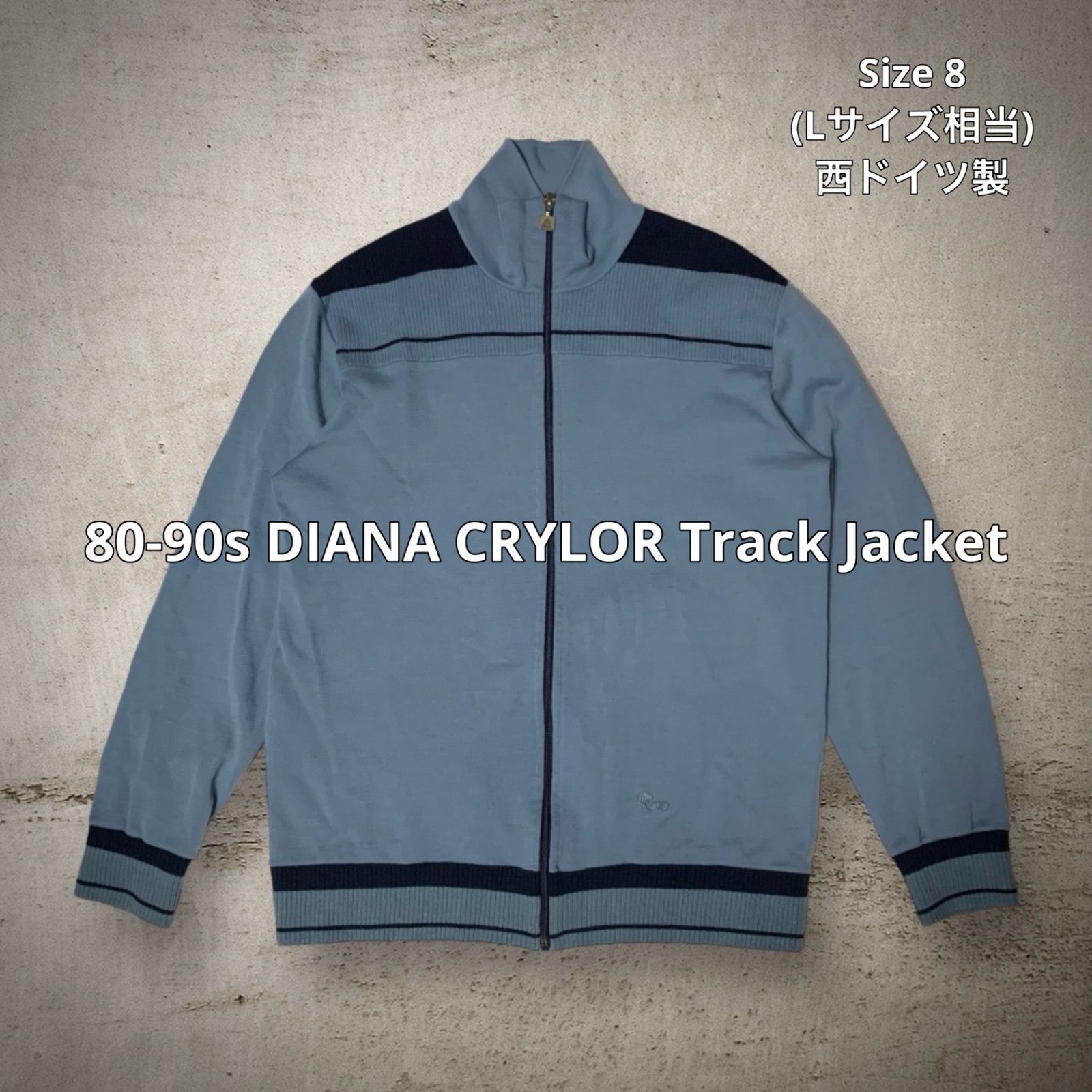 80-90s DIANA CRYLOR Track Jacket ダイアナ・クライロール トラック