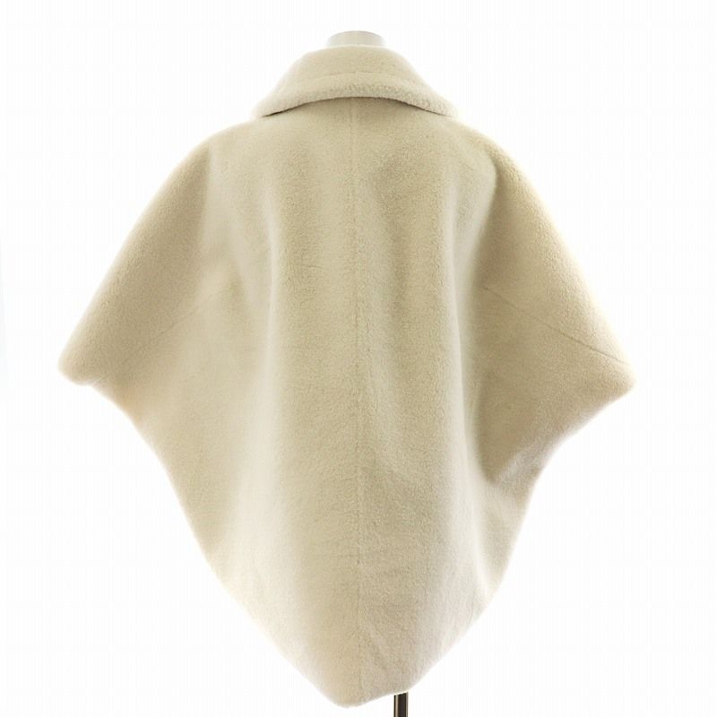 新品 スタニングルアー ボア ポンチョ S 白 コート ケープ スタニングルアー STUNNING LURE 23AW ボアポンチョ アウター 1 S 白