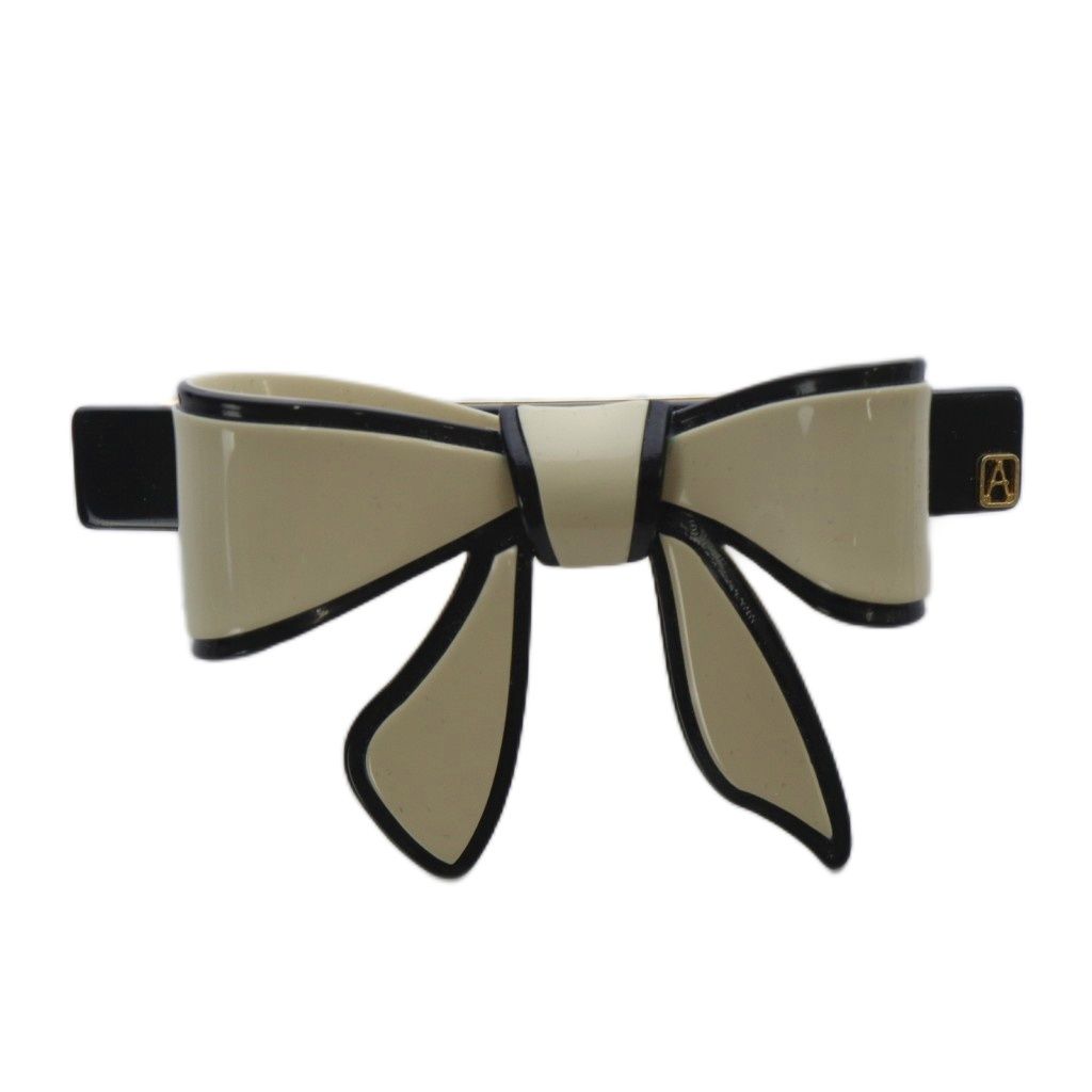 【極美品】アレクサンドルドゥパリ　リボンバレッタ　ベージュ　おまけ付き♡ ALEXANDRE DE PARIS（アレクサンドルドゥパリ）の「Alexandre de