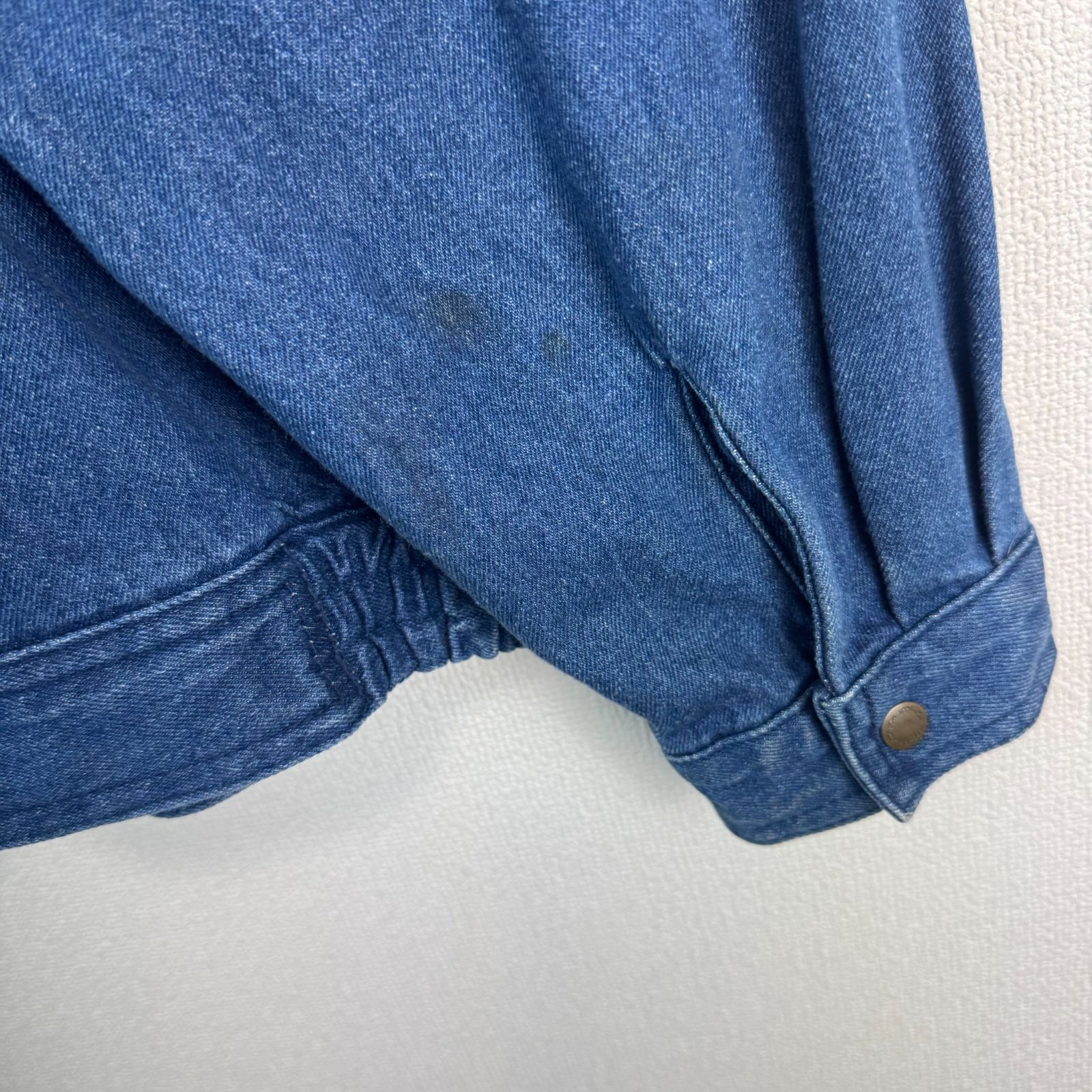 長袖　デニムジャケット　メンズ　古着　ビッグサイズ　ストレッチ　3L　ゆるだぼ 送料無料デニムジャケット メンズ 大きいサイズ Gジャン デニム ジャケット ジージャン ケミカル ブリーチ オーバーサイズ ゆったり 大人  ビンテージ ヴィンテージ ブラック ブルー 黒 青 CavariA 20代 30代 40代 ユニセックス 男性 男 服 秋 冬 春 ファッション ↑↑  |