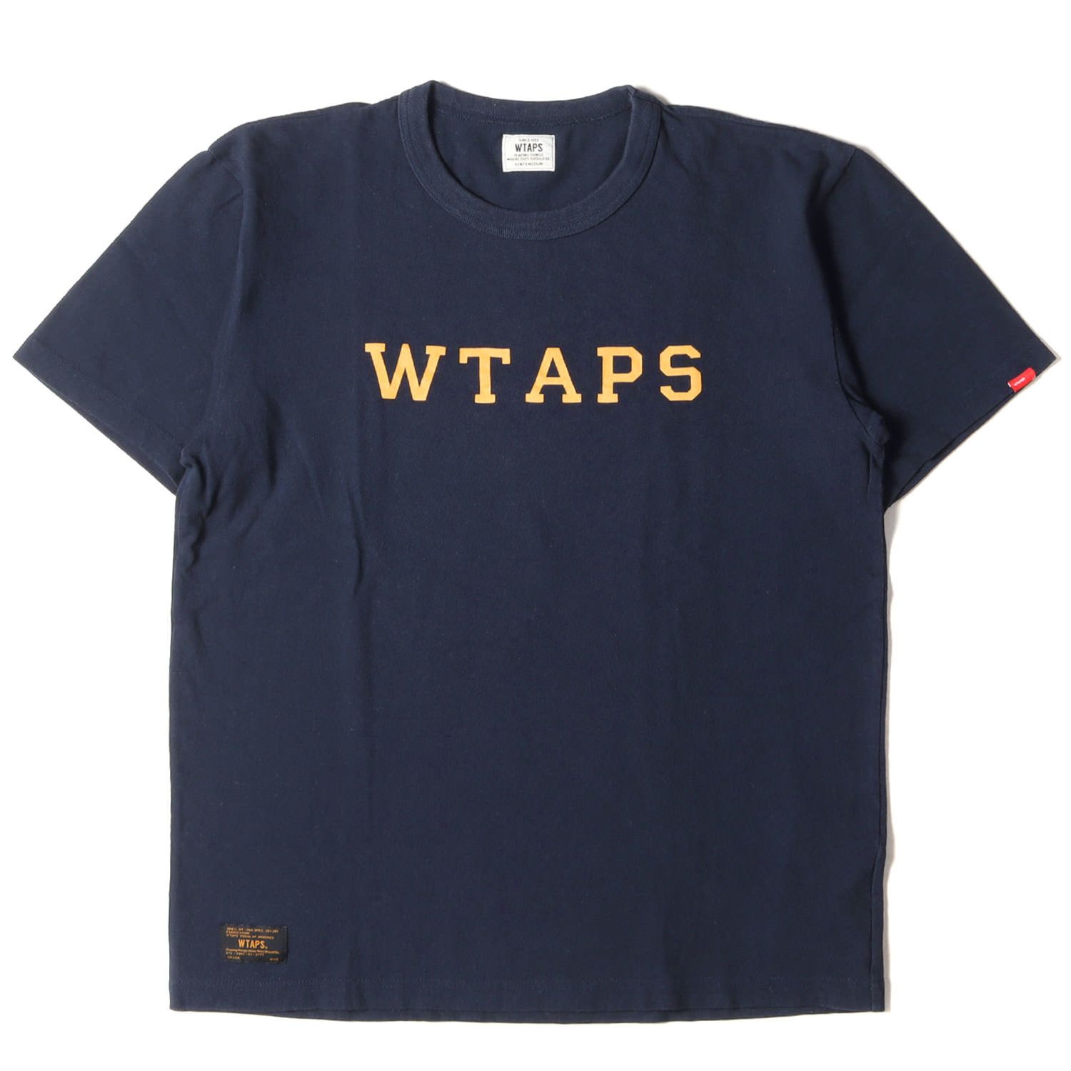 WTAPS ダブルタップス Tシャツ サイズ:M ブランドロゴ ヘビー DESIGN ...