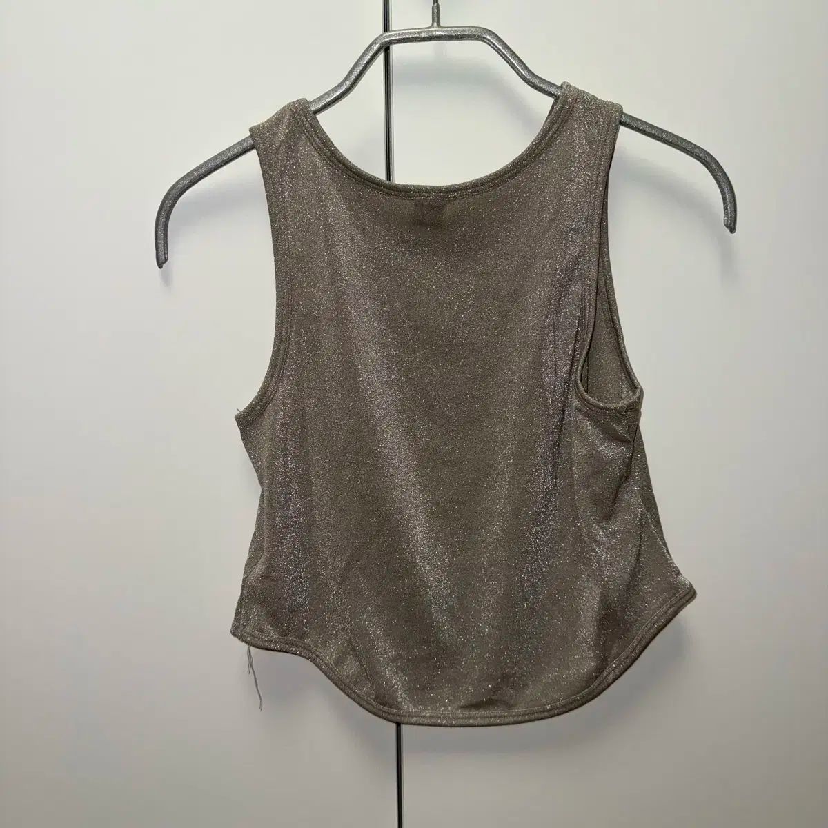  overdue flair オーバーデューフ グリッター ノースリーブ 半袖(Tシャツ) Tシャツ カットソー