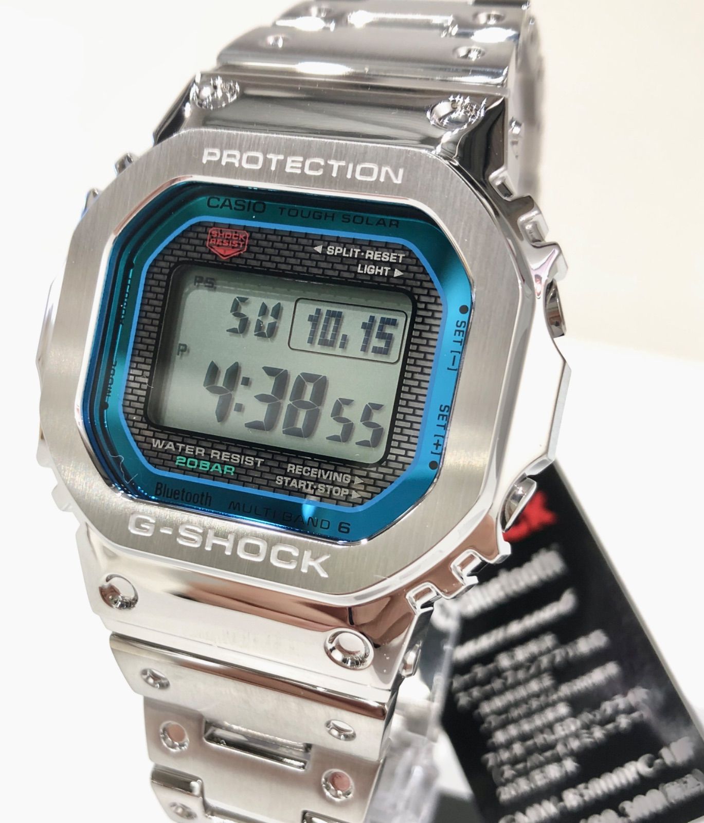 新品正規品】G-SHOCK 新作フルメタル スクエア GMW-B5000PC-1JF