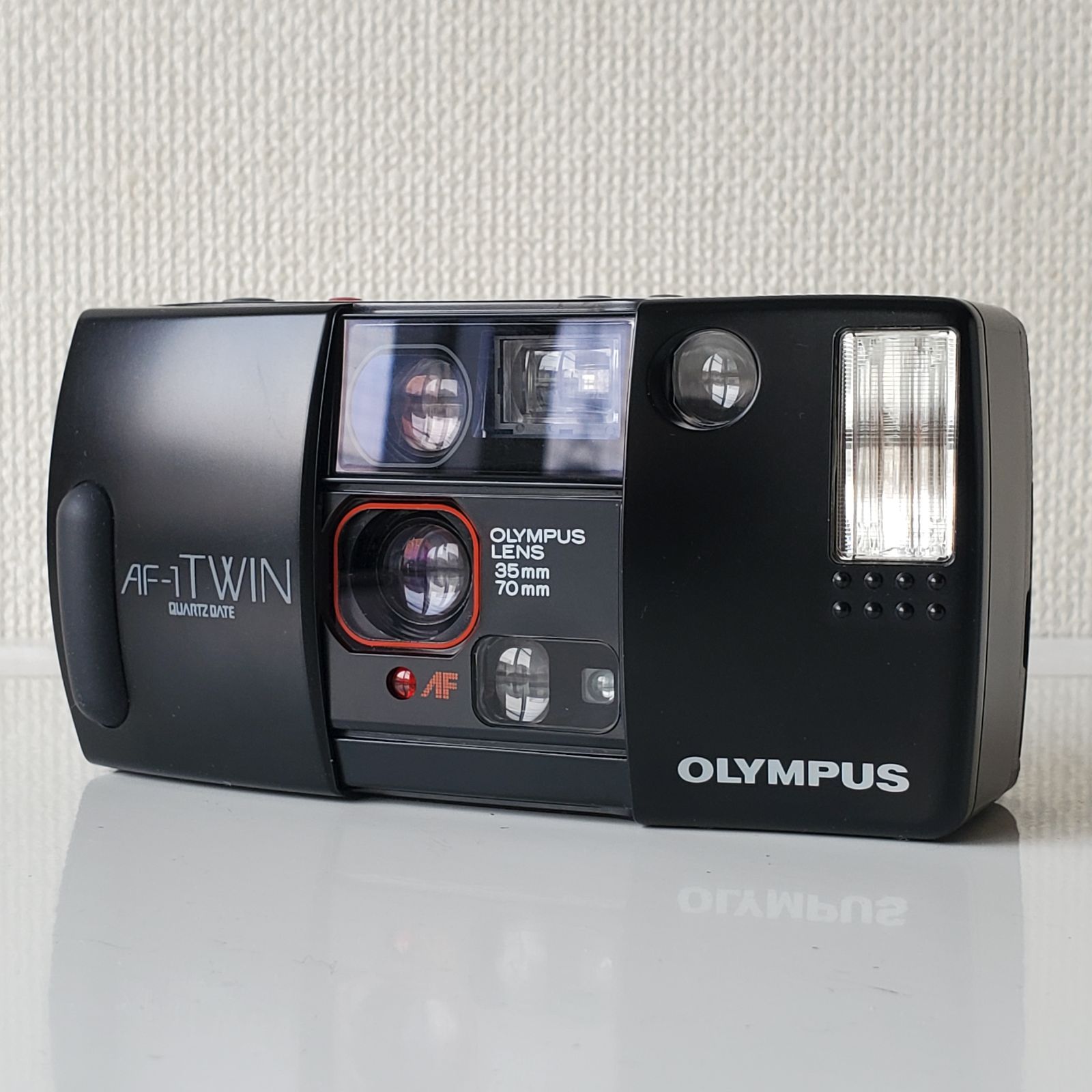 美品 通電・基本動作確認 オリンパス OLYMPUS AF-1 TWIN