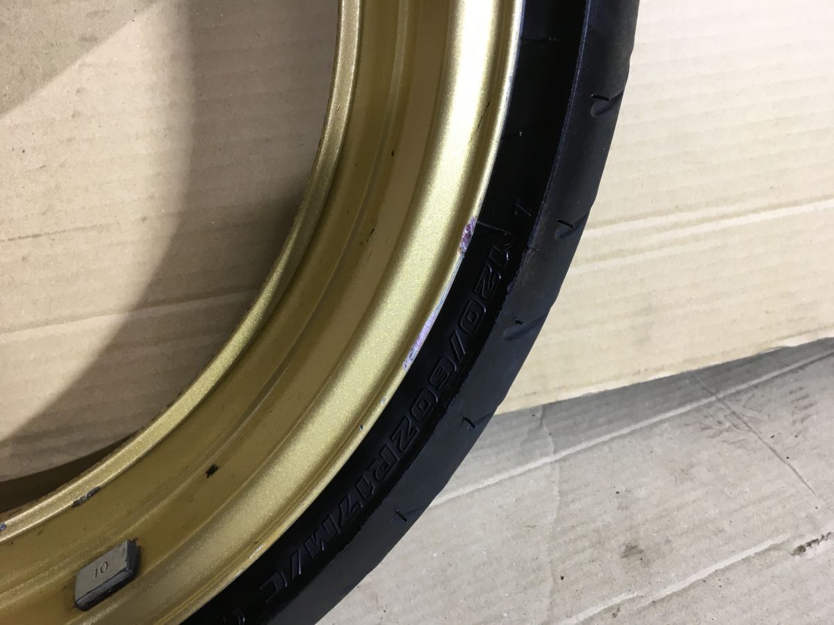 CB400SF VTEC3 NC39 スペック3 フロントホイール レストア