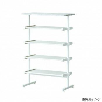 フィット ワンタッチ式可動棚ラック MB マーブル NK-7501MB