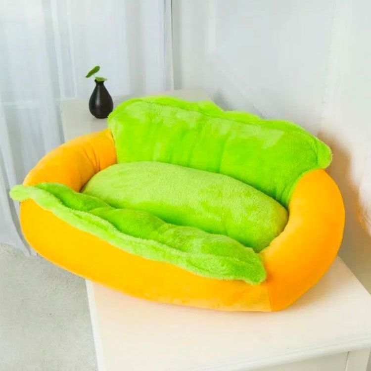 寒さ対策 ぬくぬく 耐噛み 快眠 ペットソファー ペットベッド 犬ベッド