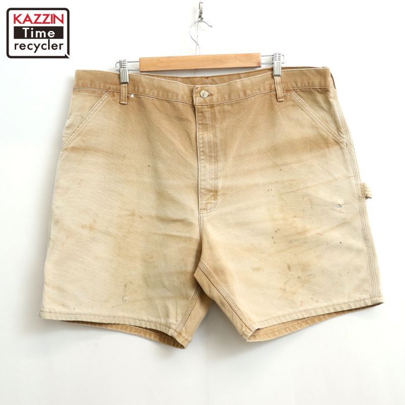 90s USA製 vintage Carhartt ペインター ダック ショートパンツ メンズ