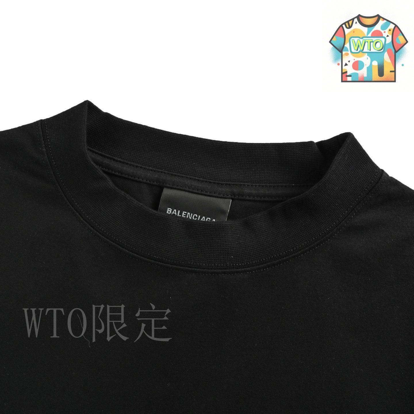 今日特価】Balenciaga バレンシアガ 25SS 刺繍文字 T シャツ