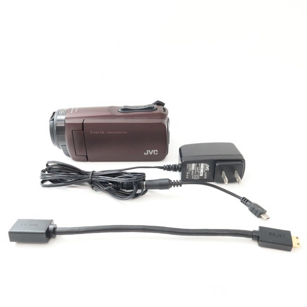 JVCKENWOOD JVC ビデオカメラ Everio 耐衝撃 耐低温 32GB ブラウン GZ-F270-T 10c03