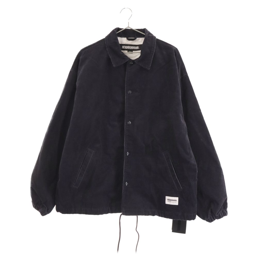 NEIGHBORHOOD (ネイバーフッド) 23AW CORDUROY WINDBREAKER JACKET コーデュロイ ウィンドブレーカー ジャケット  ネイビー 232SPNH-JKM04 - メルカリ