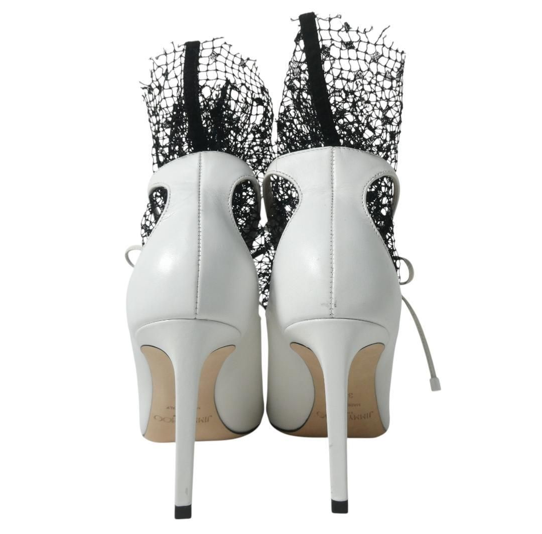 新品同様 JIMMY CHOO ジミーチュウ サイズ35.5㎝ 約22.5㎝ LEANNE85 牛