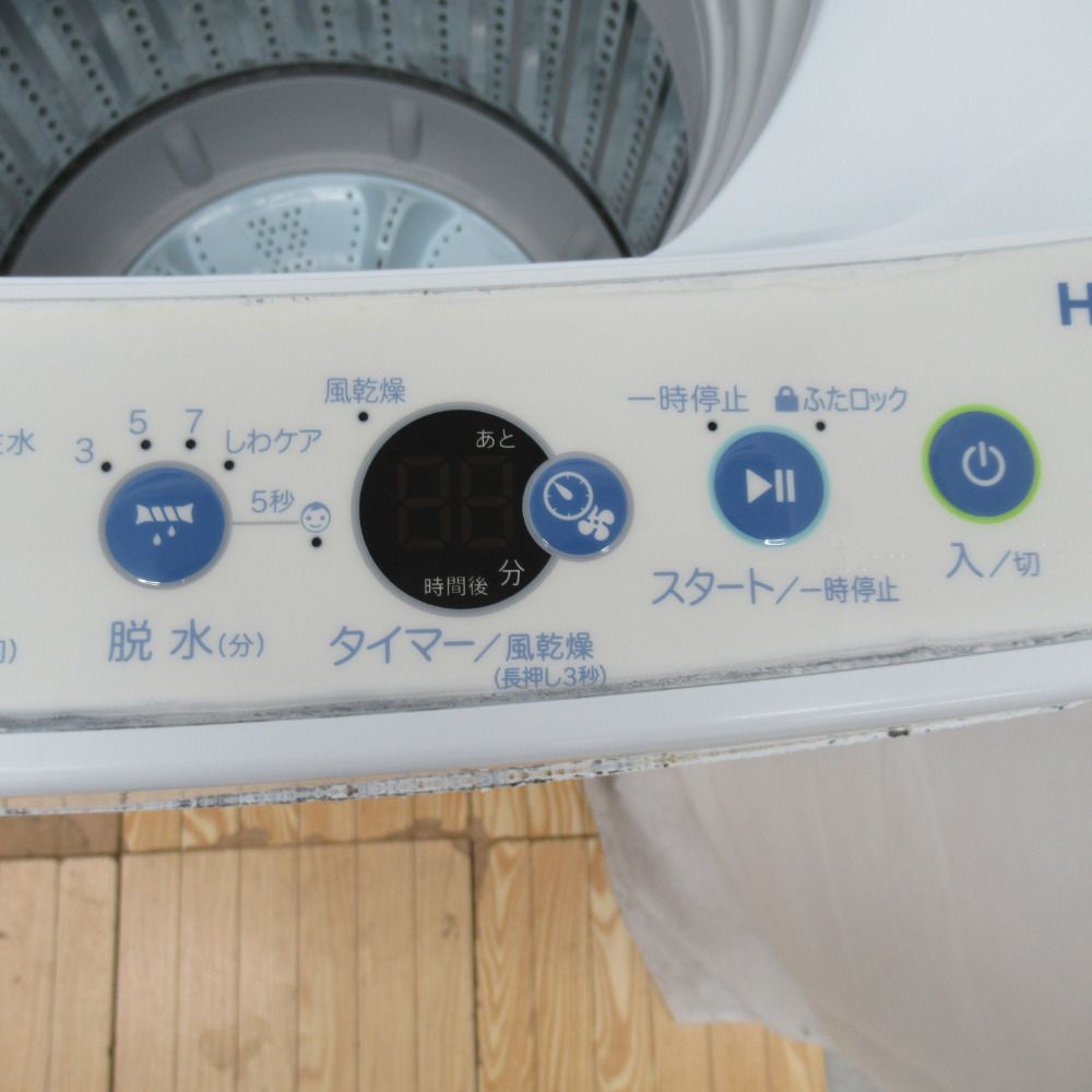 145 Haier ハイアール 全自動洗濯機 5.5kg 簡易乾燥機能付-