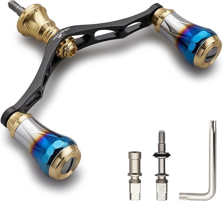 HEIGHTEN V2.0 95mm リール ハンドル 20mm ハンドルノブ 搭載