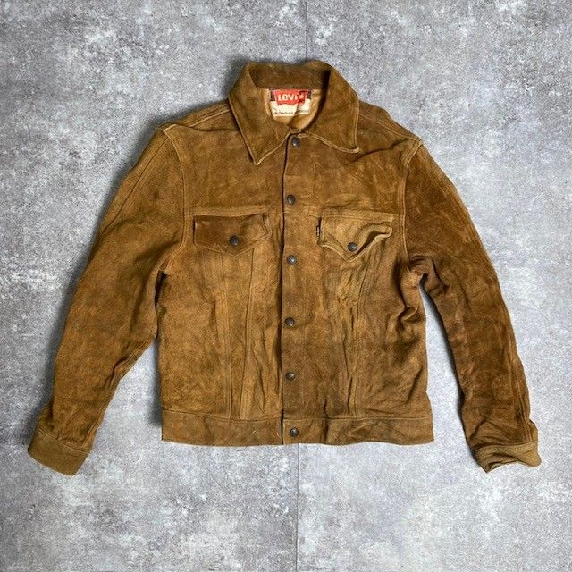 60's 70's Levi's リーバイス 3rd TYPE スエードジャケット BIG