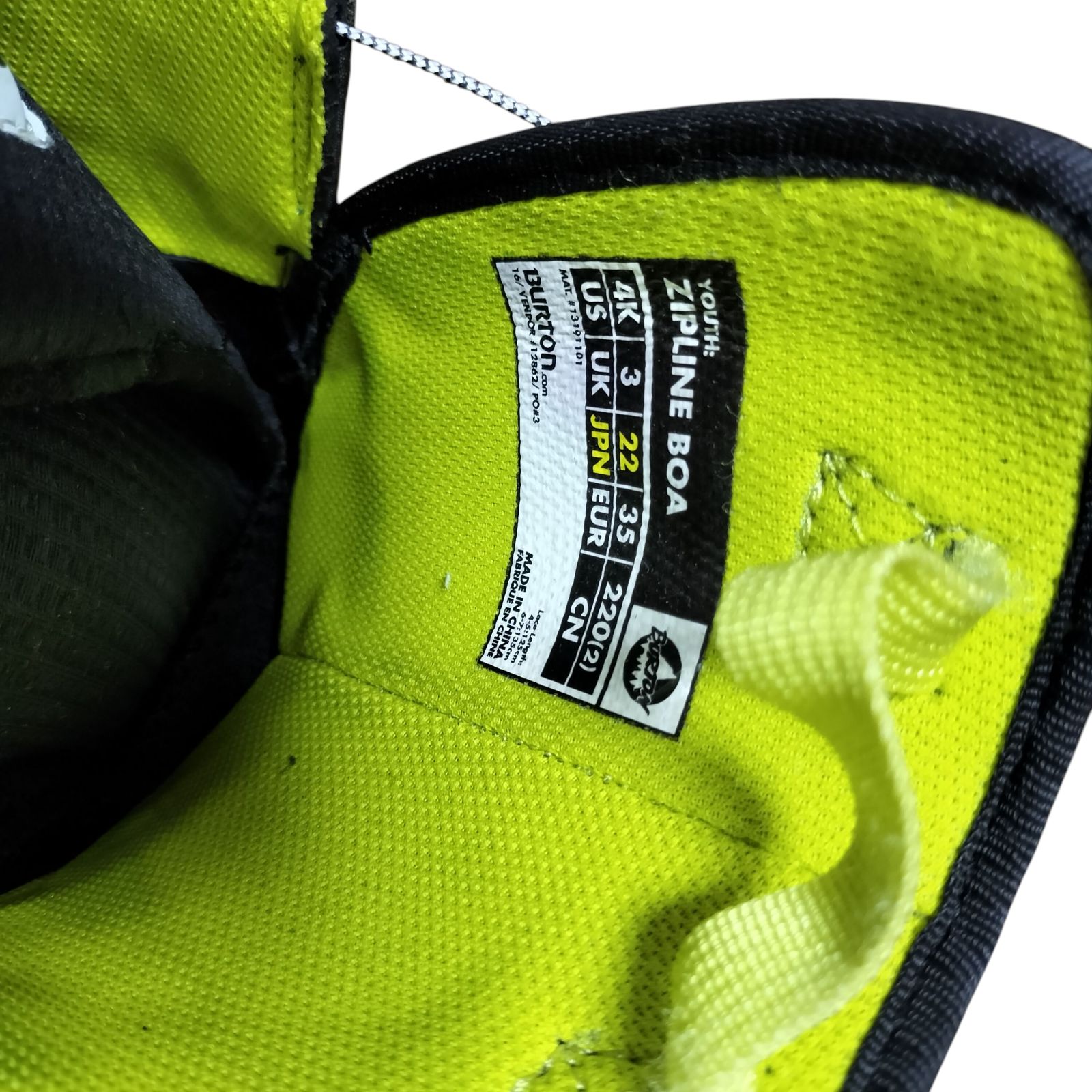 子ども用スノーボードブーツ BOAシステム ブラック 21㎝ 美品】HEAD