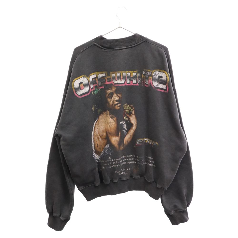 OFF-WHITE (オフホワイト) 23AW Logo Printed Crewneck Sweatshirt 