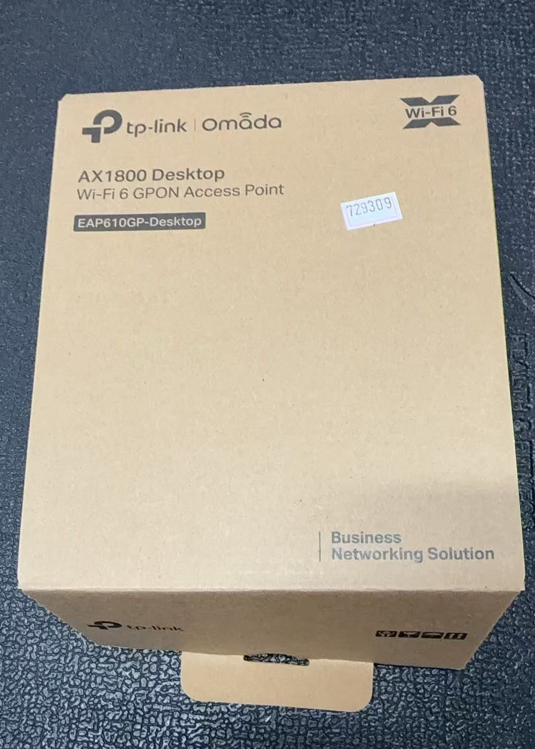 TP-Link ティーピーリンク Omada AX1800 Wi-Fi 6 縦置きEAP610GP-DESKTOP EU ||729309