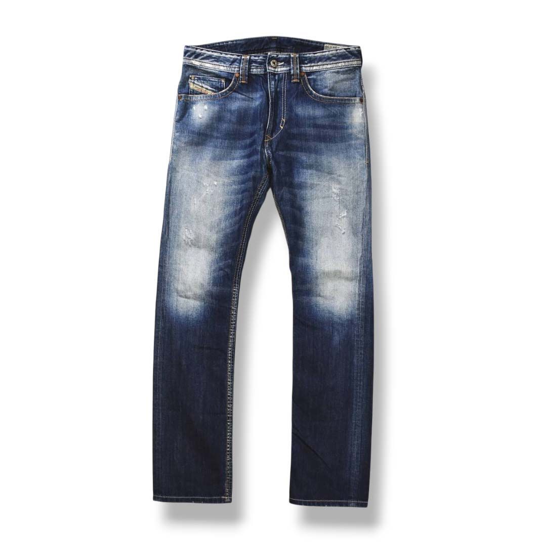 ディーゼル DIESEL THAVER スリム ストレート デニム パンツ