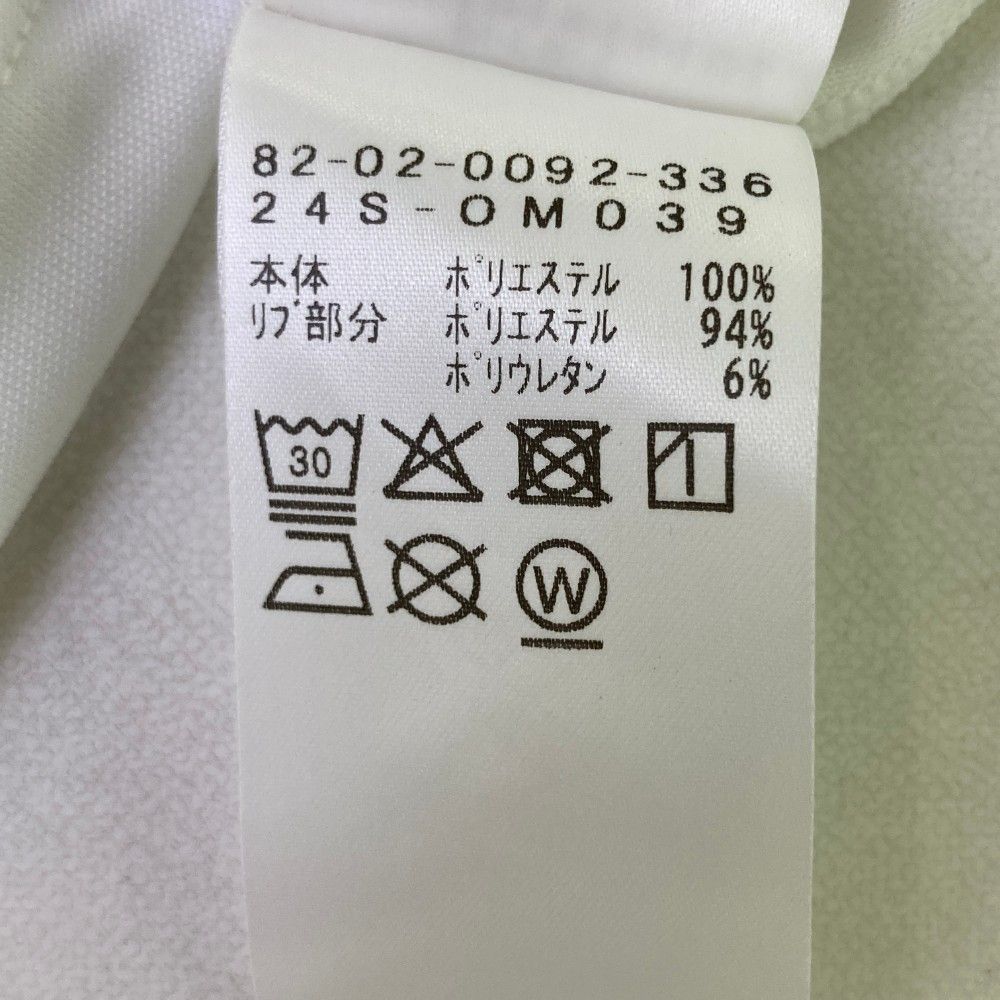 サイズ：L BEAMS GOLF ビームスゴルフ 2024年 半袖襟付きTシャツ  ホワイト系 [240101468235] ゴルフウェア メンズ ストスト サイズ：L BEAMS GOLF ビームスゴルフ 2024年 半袖襟付きTシャツ