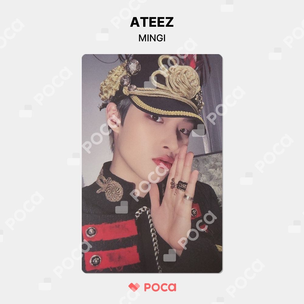 ATEEZ ミンギ トレカ THE WORLD EP.FIN : WILL Photobook ver