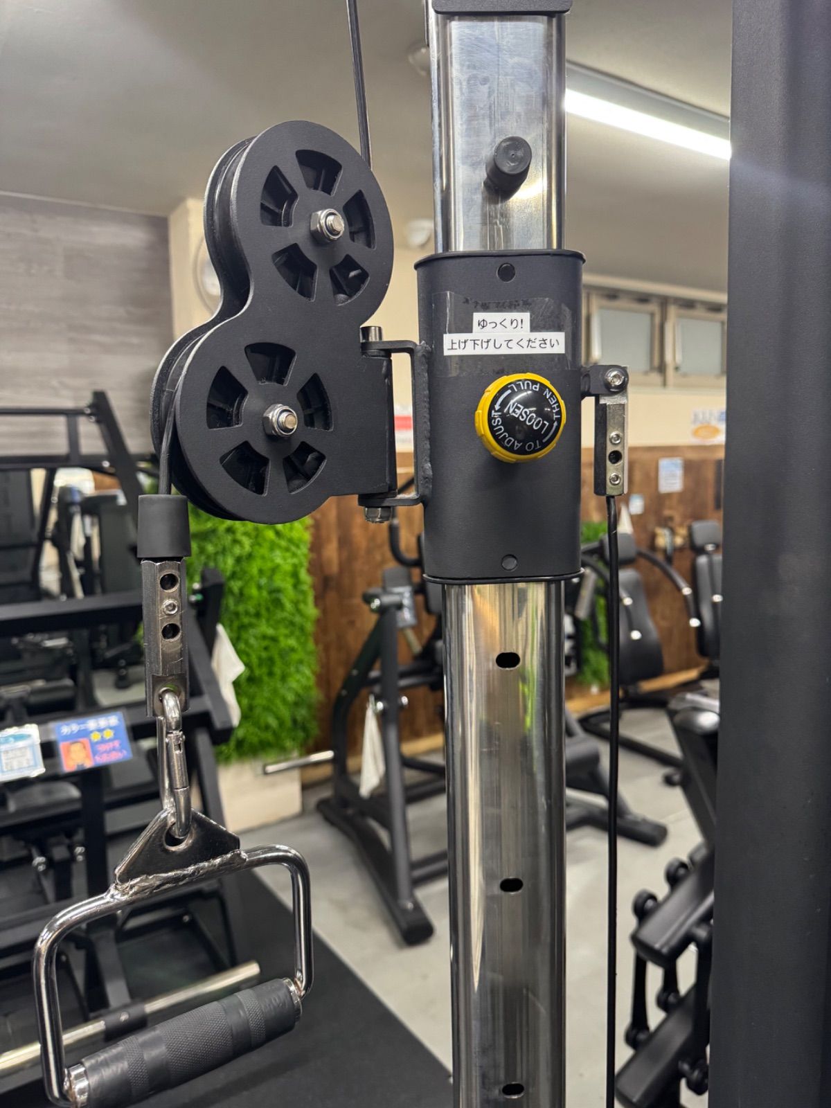 ケーブルマシン 60kg