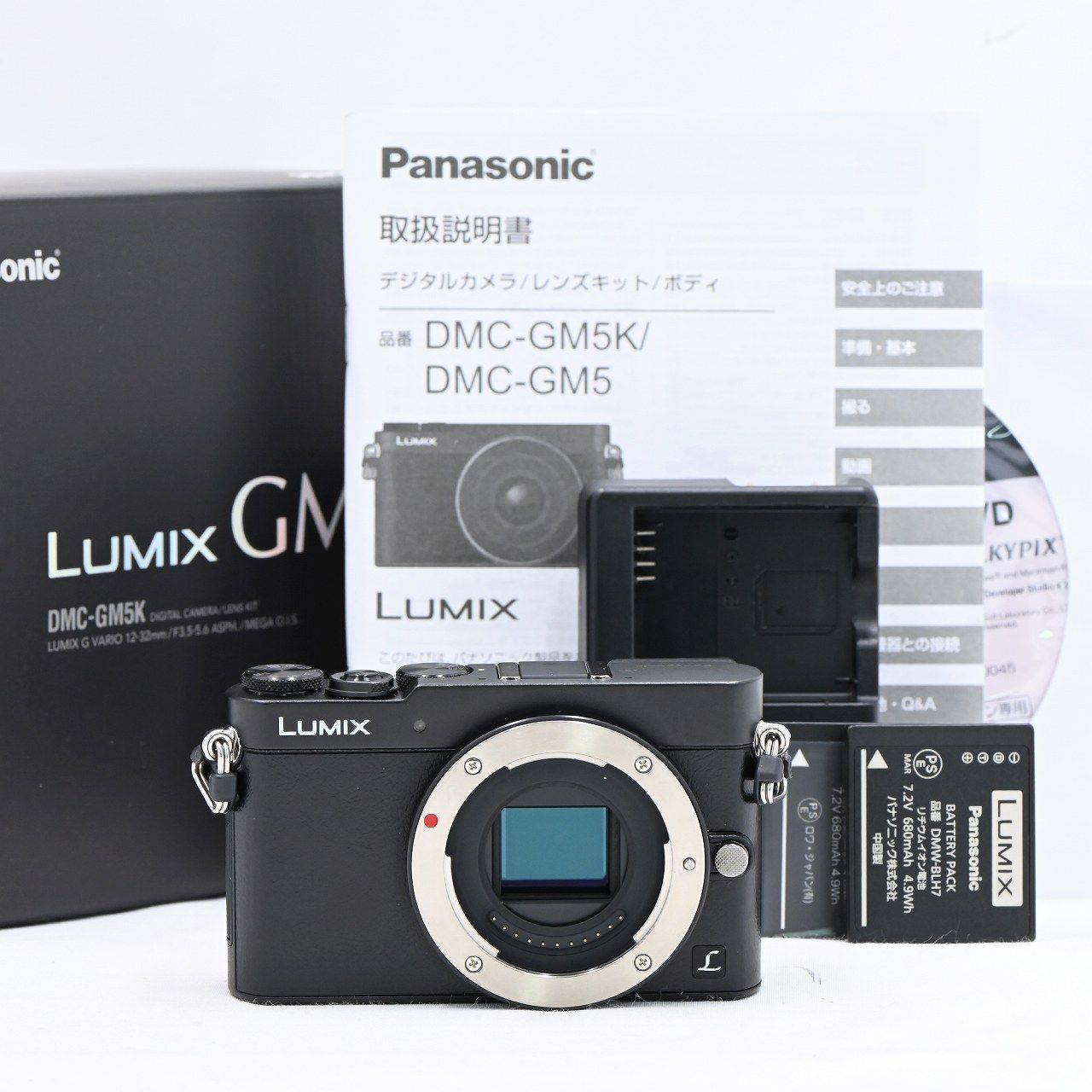 パナソニック ミラーレスカメラ GM5 レンズキット美品 LUMIX GM5