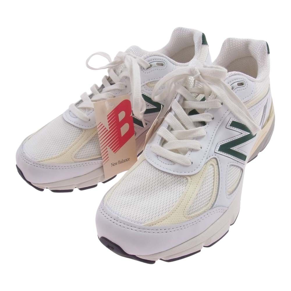 NEW BALANCE ニューバランス スニーカー U990TC4 990V4 White Green