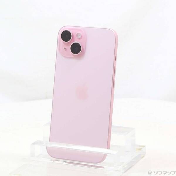 〔 品〕 iPhone15 128GB ピンク MTMJ3J A SIMフリー 276