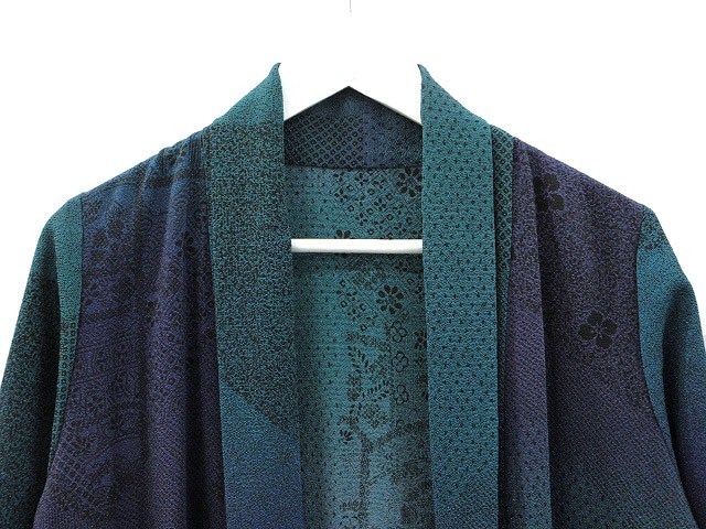 詩仙堂/コート一重/ゴールドタグ/ちりめん 詩仙堂/コート一重/ゴールドタグ/ちりめん 中古シセンドウ 詩仙堂