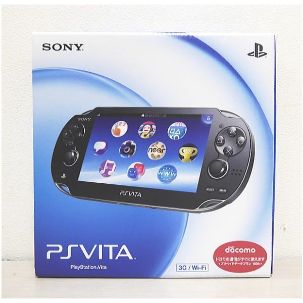 新品未使用) SONY PS Vita PCH-1100 AA01 PS 本体 3G/Wi-Fi