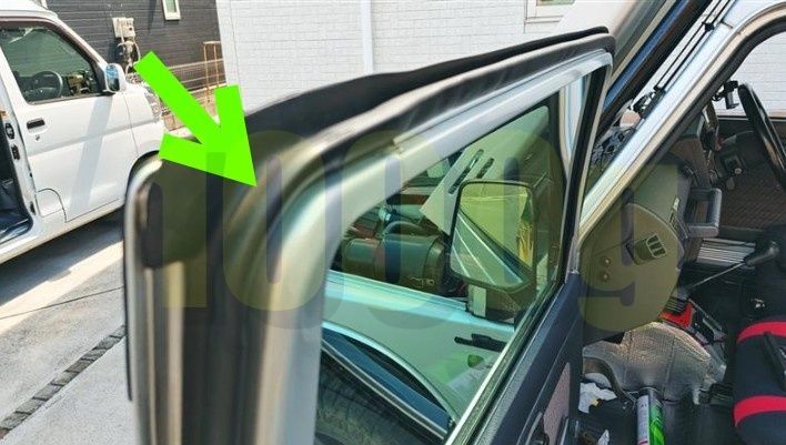 スズキ純正 SUZUKI 超 品 ジムニー JA11 JA12 JA22 ドア ウェザーストリップ 左右セット JA11V JA12V JA22W