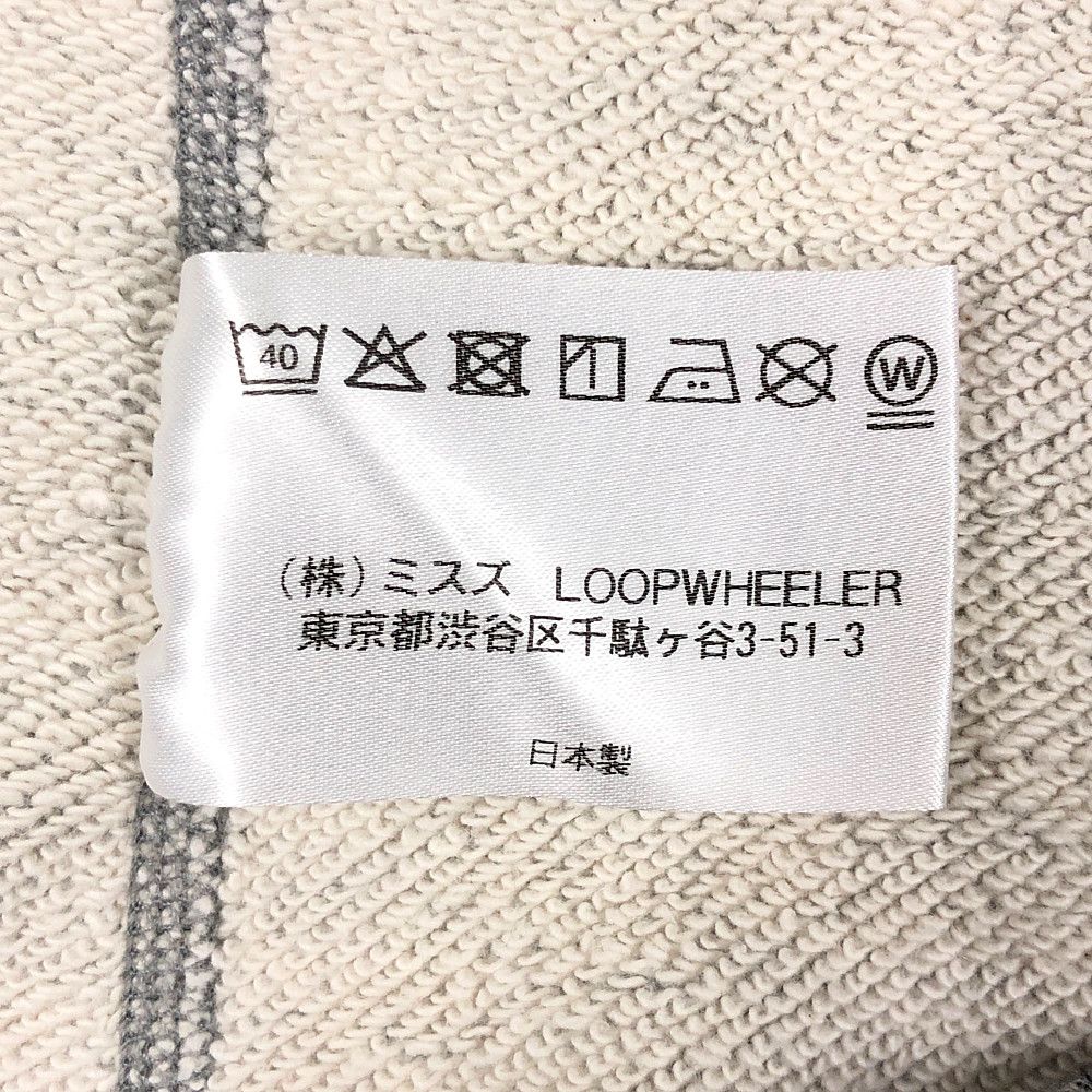 N.HOOLYWOOD エヌハリウッド ×LOOPWHEELER ループウィラー ジップ