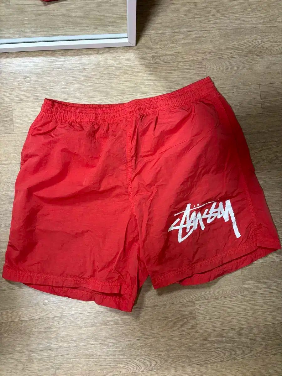 Nike ナイキ STUSSY ステューシー ショートパンツ ハーフパンツ ハバネロ ラージ L