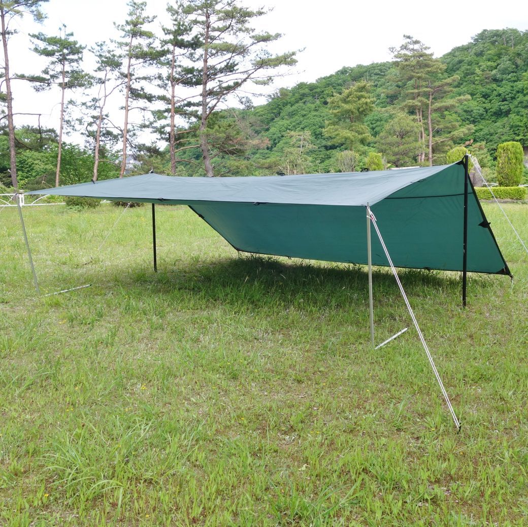DDタープ 4×4 DD Hammocks DD Tarp 4x4 MCをレビュー！口コミ・評判を