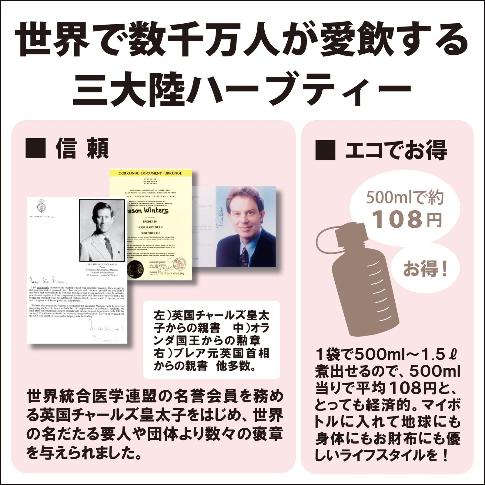 ジェイソン・ウィンターズ・ティー ＜ハーブブレンドティー