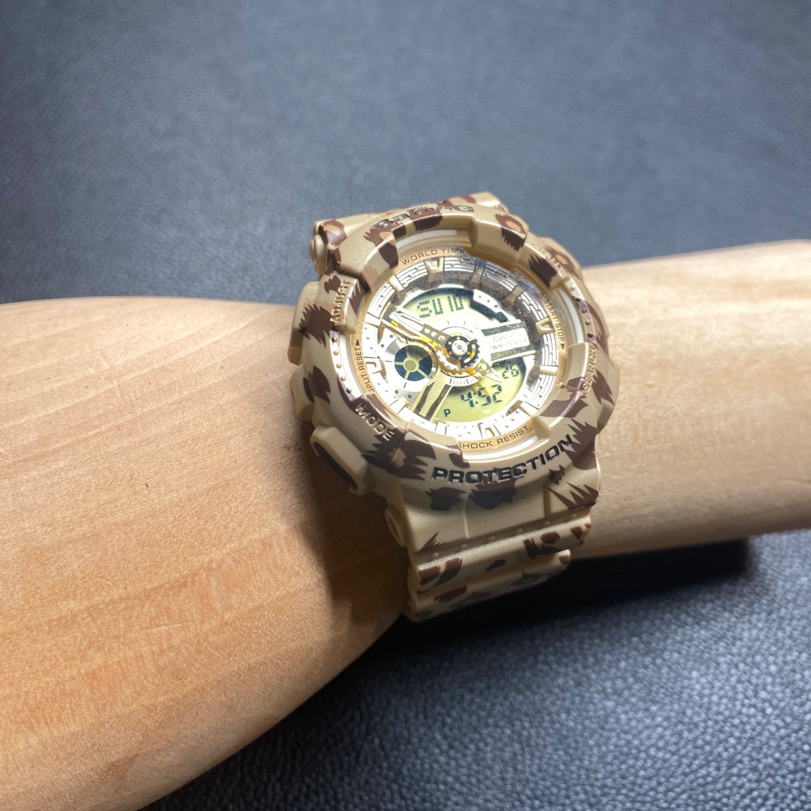 希少 カシオ CASIO BABY-G レオパードシリーズ 海外モデル BA-110LP 豹