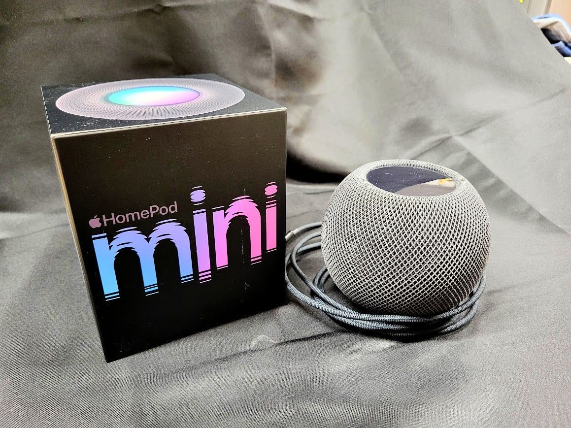 Apple pod mini MY5H2J/A 2台セット 中古 Apple pod mini MY5H2J/A 2台セット 中古 2台セット】Pod mini 中古