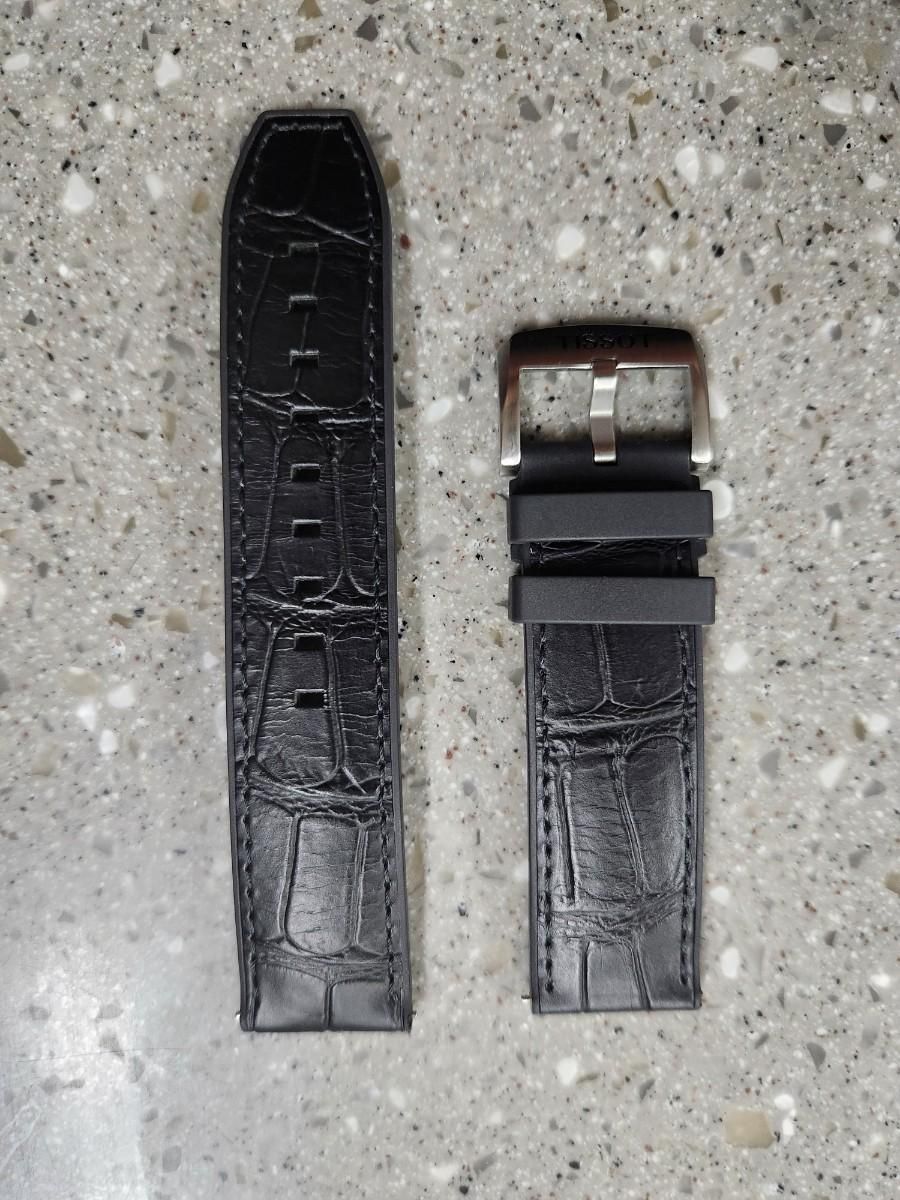 【Bunjang商品韓国直送】TISSOT(ティソ) レザー (ゴム) ストラップ 22mm