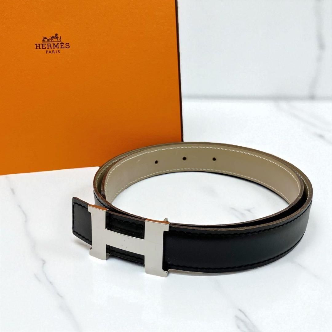 エルメス ミニコンスタンス H ベルト 70 シルバー金具