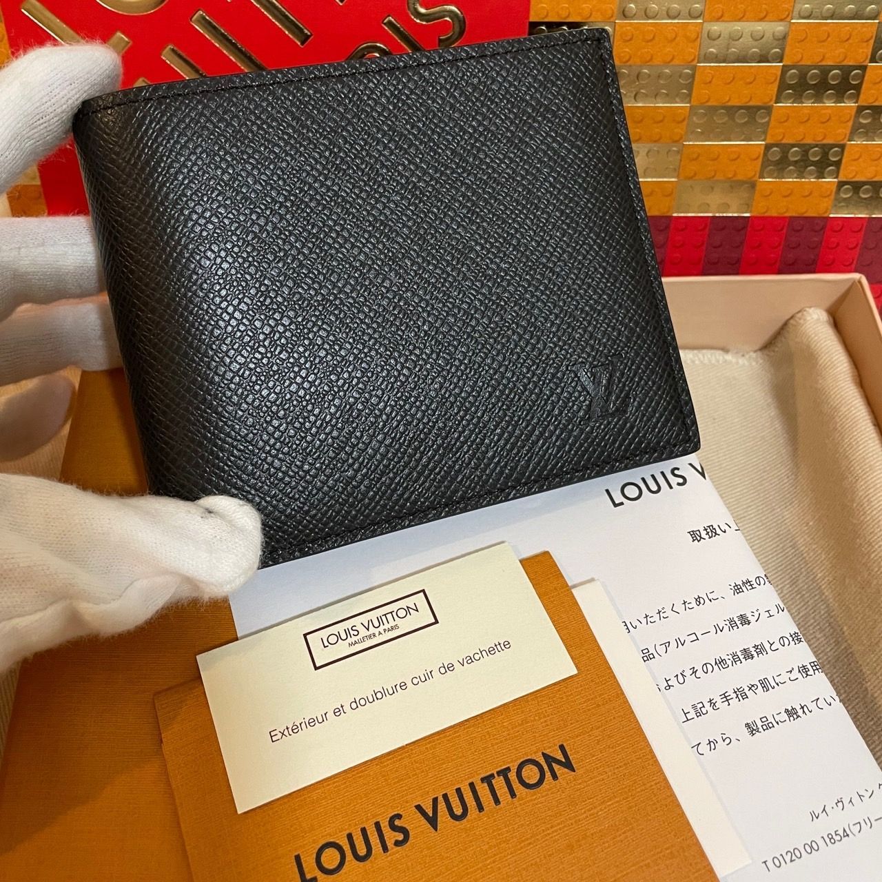 本物の商品 LOUIS VUITTON ポルトフォイユ アメリゴ NM 二つ折り