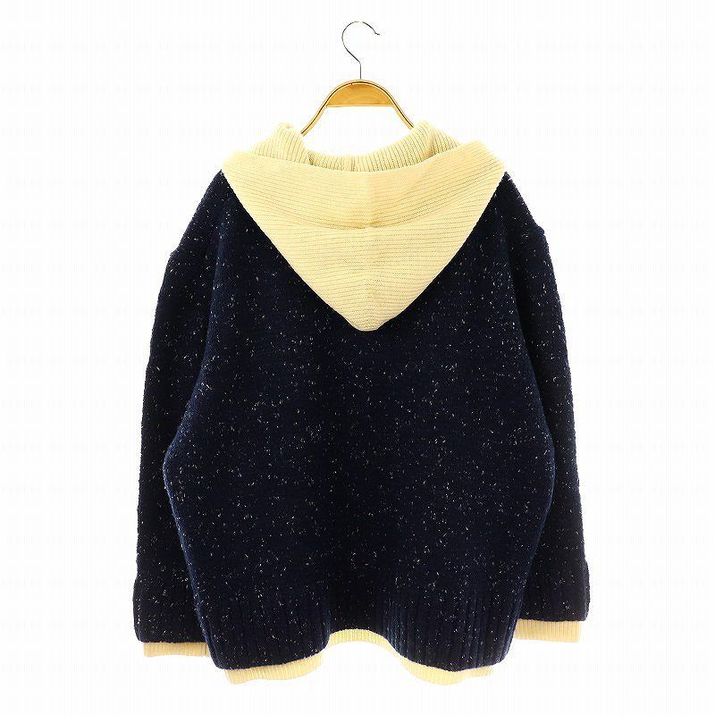 シシクイ THE SHISHIKUI NIJU フードニット セーター フェイク 