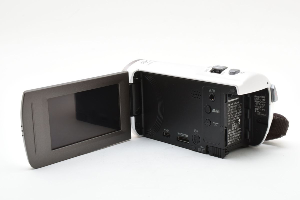 【良品】Panasonic HC-V360M ホワイト 良品 Panasonic HC-V360M ホワイト AA4106#99 - メルカリ