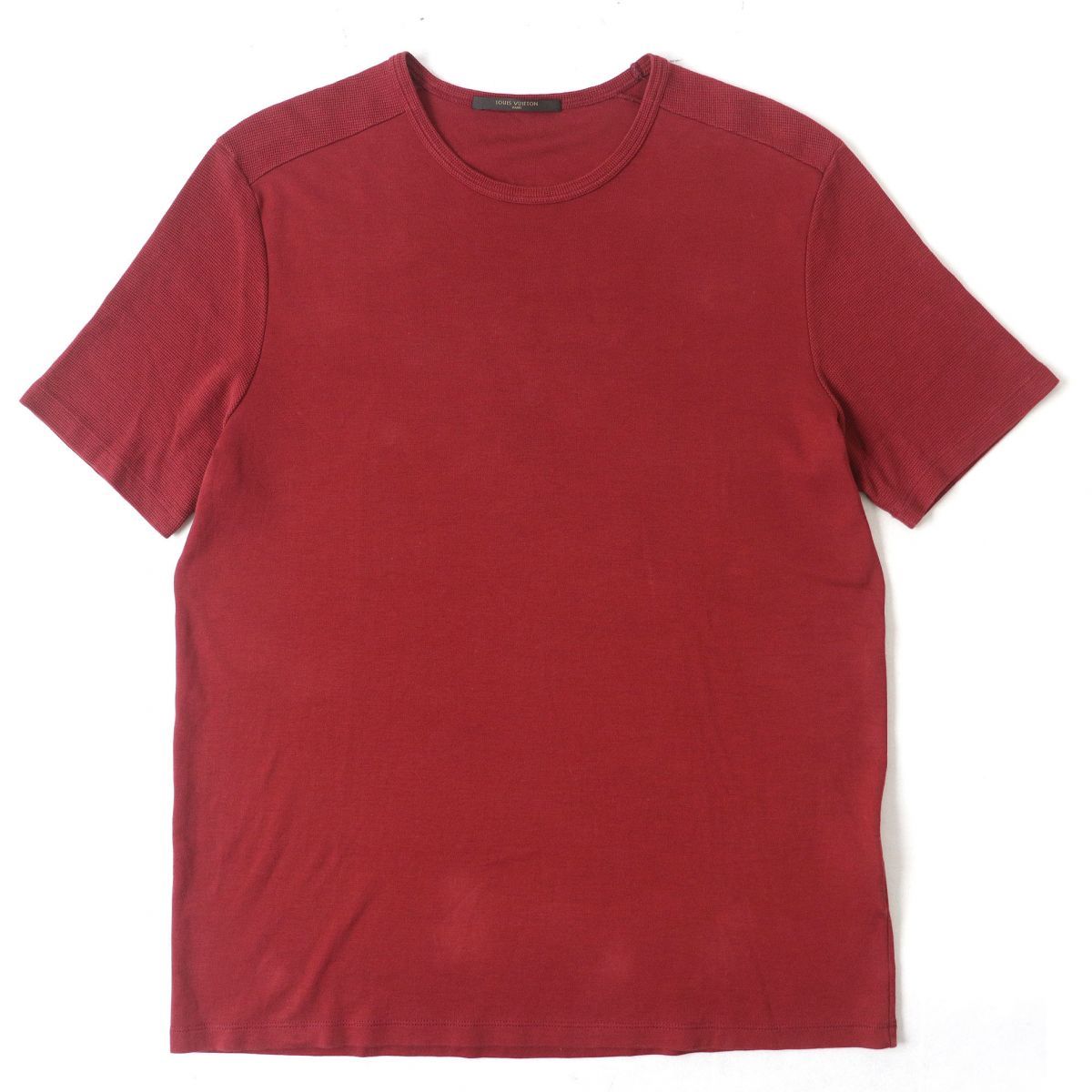 LOUIS VUITTON ルイヴィトン Tシャツ レッド 赤 プリント - Tシャツ
