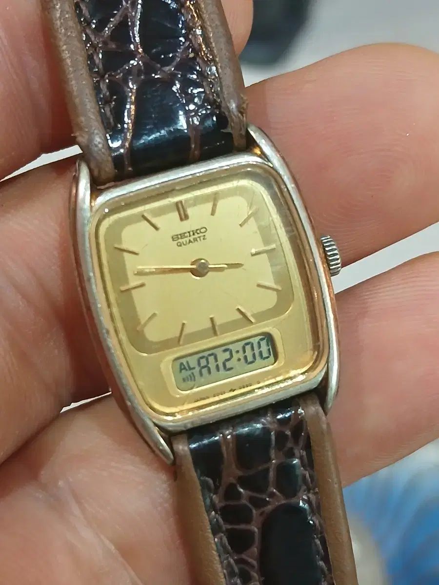 ヴィンテージ SEIKO セイコー アナディギー レーディス 時計